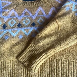 Geometric Patterned Sweater